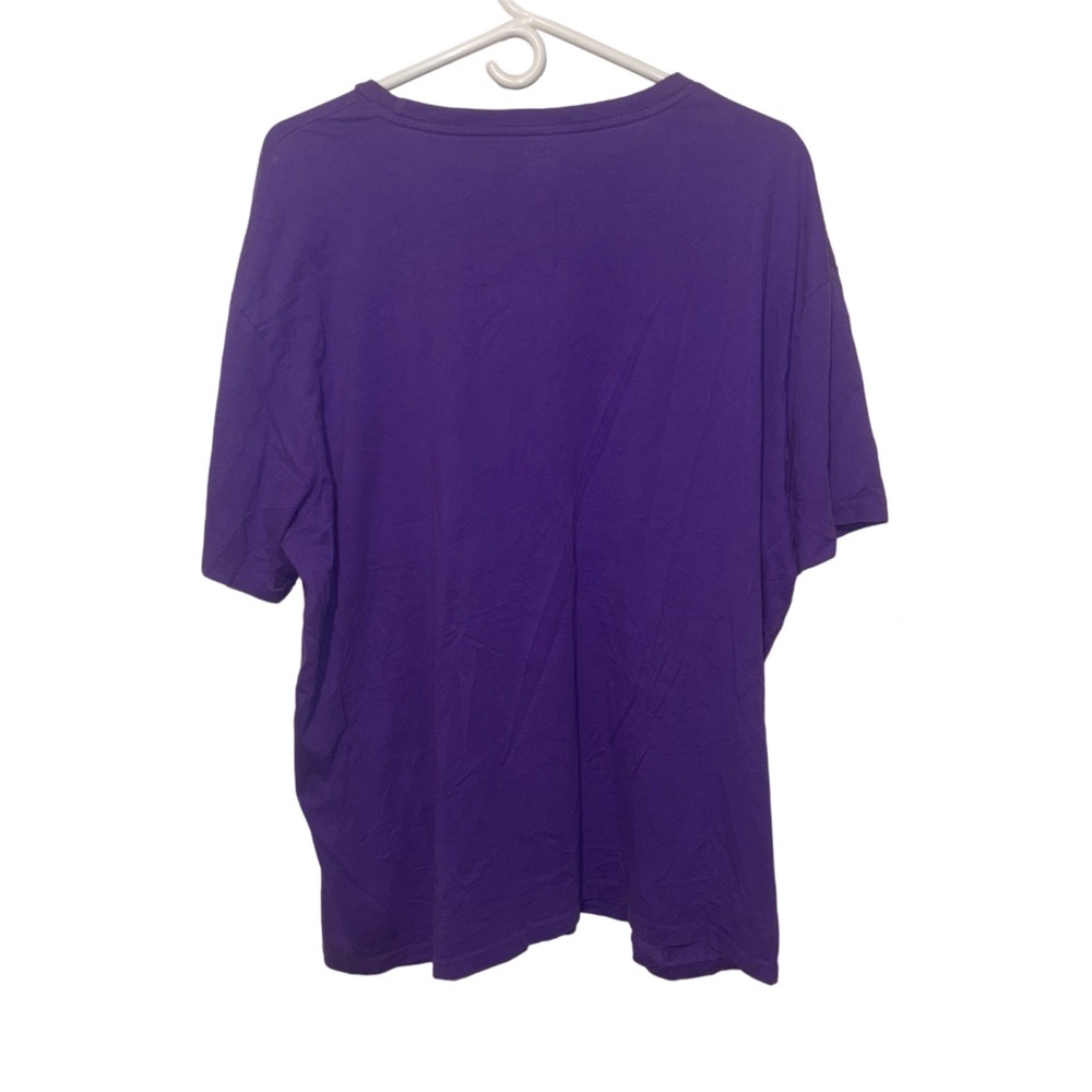 Polo by Ralph Lauren Purple Men's Shirt With Yellow Logo - Picture 2 of 4
